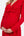Umstandskleid mit Knotendetail vorne – Rot