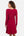 Ausgestelltes Umstands- und Still-Wickelkleid – Bordeaux