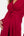 Ausgestelltes Umstands- und Still-Wickelkleid – Bordeaux