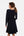 Ausgestelltes Umstands- und Still-Wickelkleid – Dunkelblau