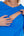 Umstands- und Stillkleid aus Travel-Jersey – Royalblau