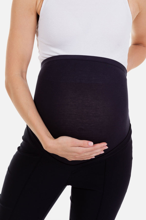 Elastische Umstandshose – Dunkelblau
