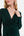 Umstandskleid mit Knotendetail vorne – Petrol