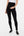 Umstands-Leggings aus Jersey mit gebürsteter Innenseite – Schwarz