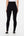 Umstands-Leggings aus Jersey mit gebürsteter Innenseite – Schwarz