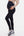 Umstands-Leggings aus Jersey mit gebürsteter Innenseite – Dunkelblau