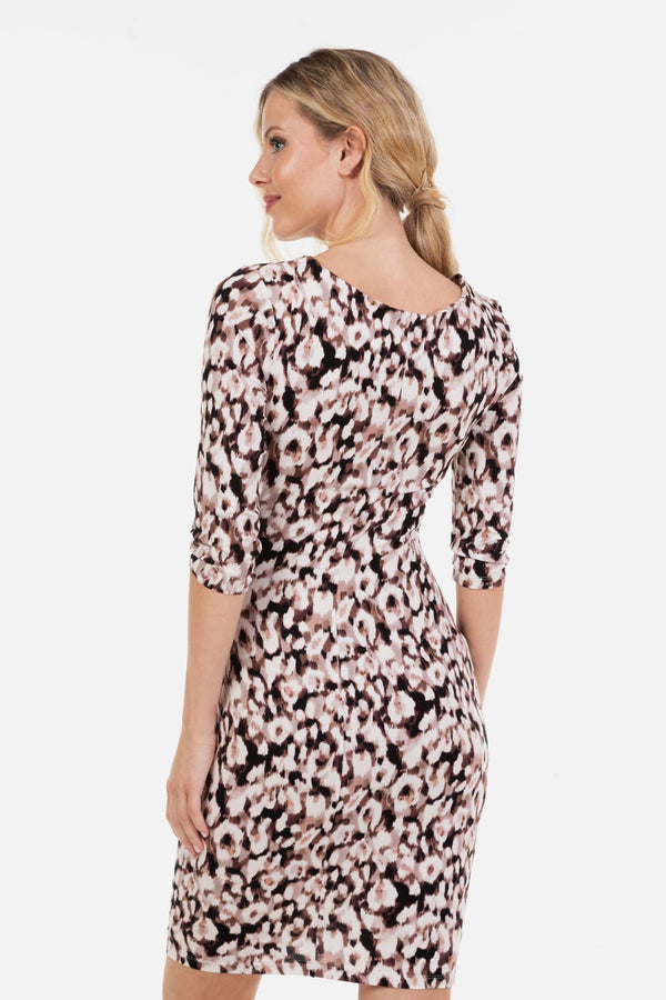 Umstands- und Stillkleid mit Raffungen