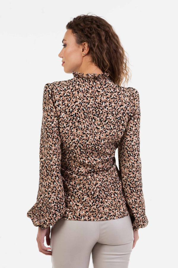 Glitzernde Umstands- und Stillbluse