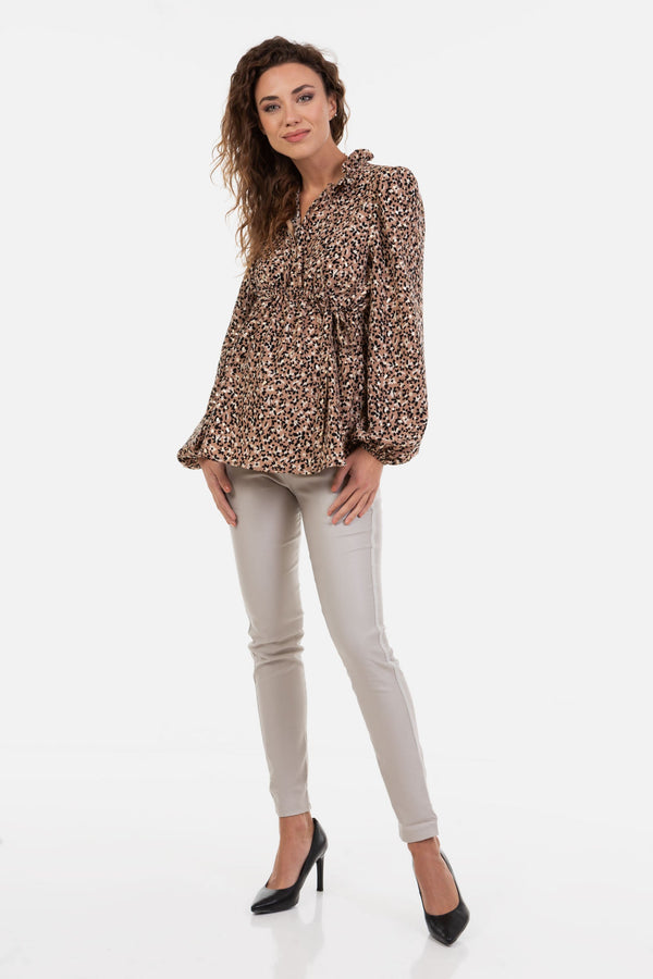 Glitzernde Umstands- und Stillbluse