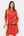 Umstands- und Still-Blusenkleid – Rot