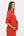 Umstands- und Still-Blusenkleid – Rot