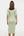 Tailliertes Umstands- & Stillkleid aus geripptem Baumwolljersey – Mint