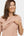Tailliertes Umstands- & Stillkleid aus geripptem Baumwolljersey – Puderrosa