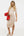 Tailliertes Umstands- & Stillkleid aus geripptem Baumwolljersey – Sand