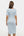 Tailliertes Umstands- & Stillkleid aus geripptem Baumwolljersey – Babyblau