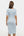 Tailliertes Umstands- & Stillkleid aus geripptem Baumwolljersey – Babyblau