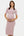 Figurbetontes langes Umstands- und Stillkleid – Altrosa