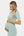Figurbetontes langes Umstands- und Stillkleid – Salbeigrün