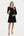 Umstandskleid mit Raffungen – Navy