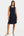 Elegantes Umstandskleid mit Raffung – Navy