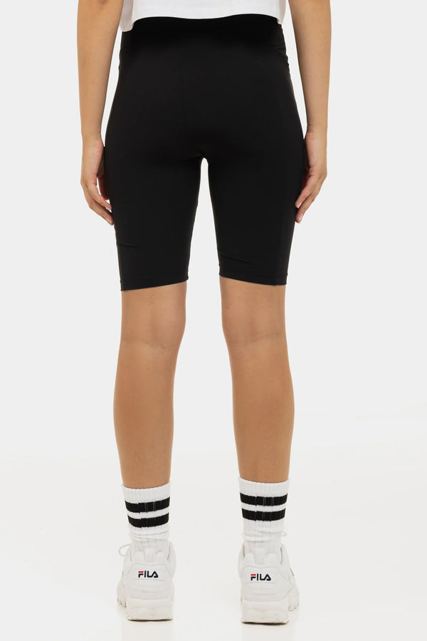 Kurze Umstandsleggings mit Goldakzent