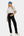 Umstandshose aus Jersey – Schwarz