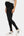 Umstandsleggings aus Jersey – Schwarz