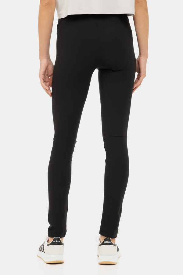 Umstandsleggings aus Jersey – Schwarz