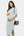 Tailliertes Umstands- & Stillkleid aus geripptem Baumwolljersey – Babyminze