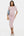 Figurbetontes langes Umstands- und Stillkleid – Altrosa