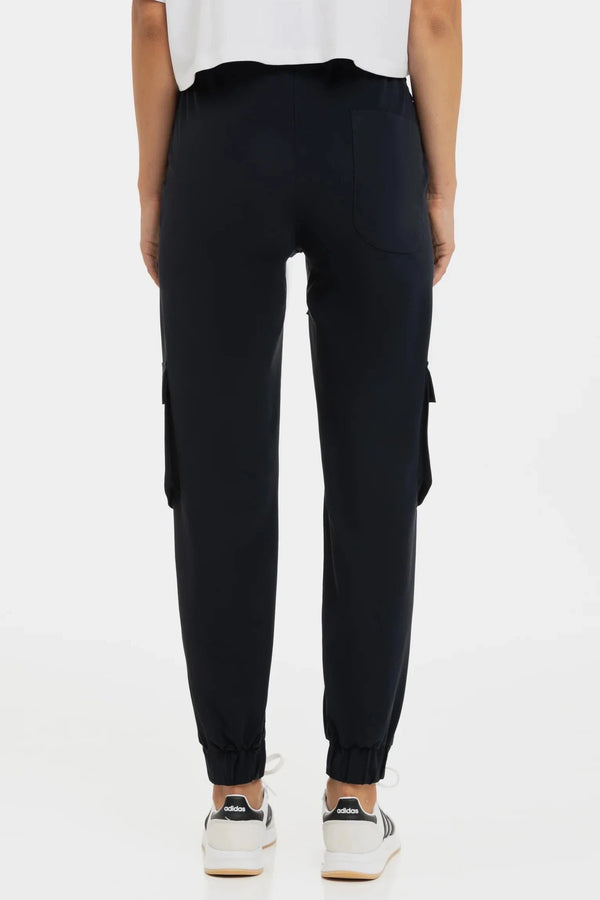 Jersey-Cargo-Umstandshose – Dunkelblau