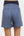 Umstandsshorts aus Leinenmix – Blau
