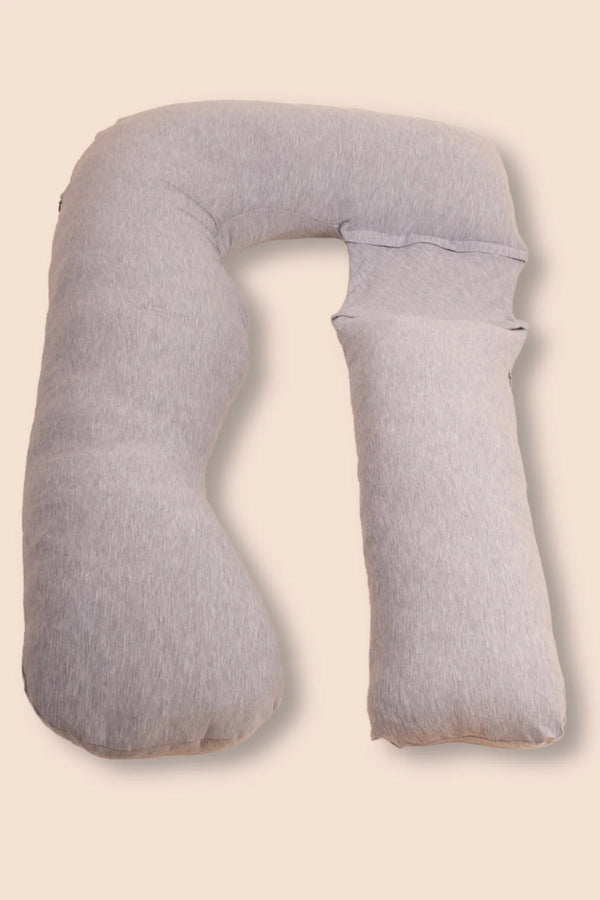 MamaToBe® 3-in-1 Schwangerschaftskissen mit Stillfunktion – Grau