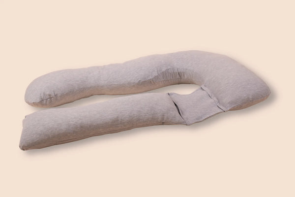 MamaToBe® 3-in-1 Schwangerschaftskissen mit Stillfunktion – Grau