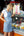 Umstands- und Still-Latzkleid aus Denim