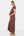 Umstands- und Stillkleid mit dekorativem Taillenband – Altrosa