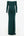 Langes elegantes Umstandskleid mit Off-Shoulder – Teal