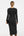 Umstands- und Stillkleid aus Rippjersey mit Knöpfen - Anthrazit