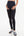 Umstands-Leggings aus Jersey mit gebürsteter Innenseite – Dunkelblau