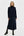 Dunkelblauer gestrickter Umstands- und Stillpullover