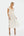 Elegante Umstandsbluse mit Knotendetail - Creme