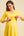 Umstands- und Stillkleid aus Baumwolle – Gelb