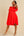 Luftiges Umstands- & Stillkleid mit Volantärmeln – Rot