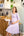 Ausgestelltes Umstands- und Stillkleid – Flieder