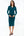 Umstands- und Stillkleid mit Wickeloptik – Teal